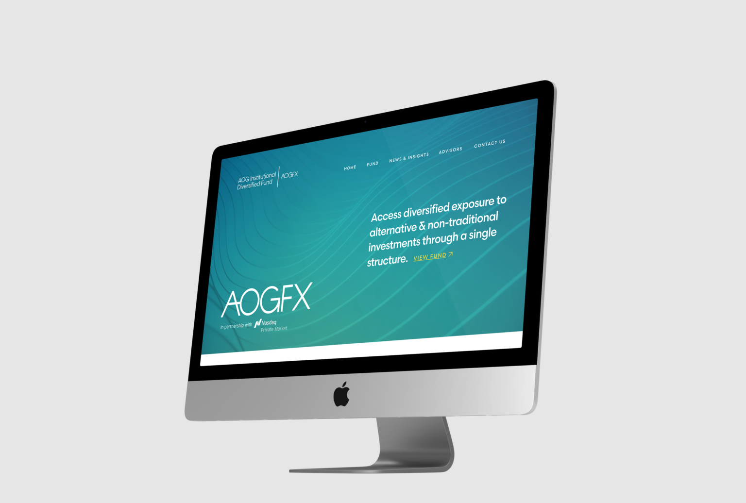 AOGFX - desktop website